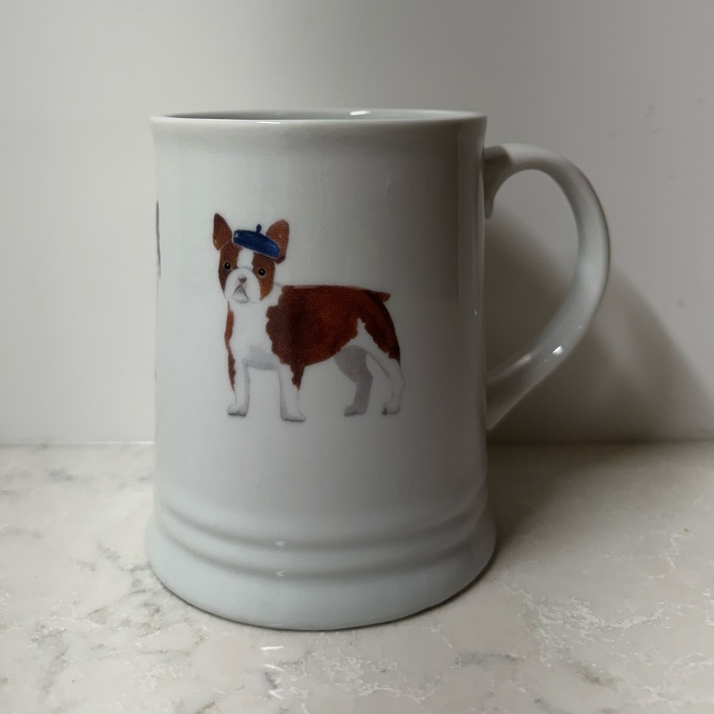 Fringe Studio French Bulldog Mug with Colorful Text